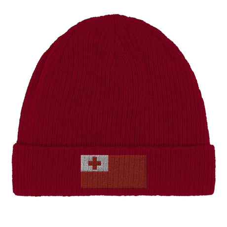 Bonnet en coton drapeau des tonga - pixelformaflag
