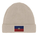 Bonnet en coton drapeau d’haïti - pixelformaflag