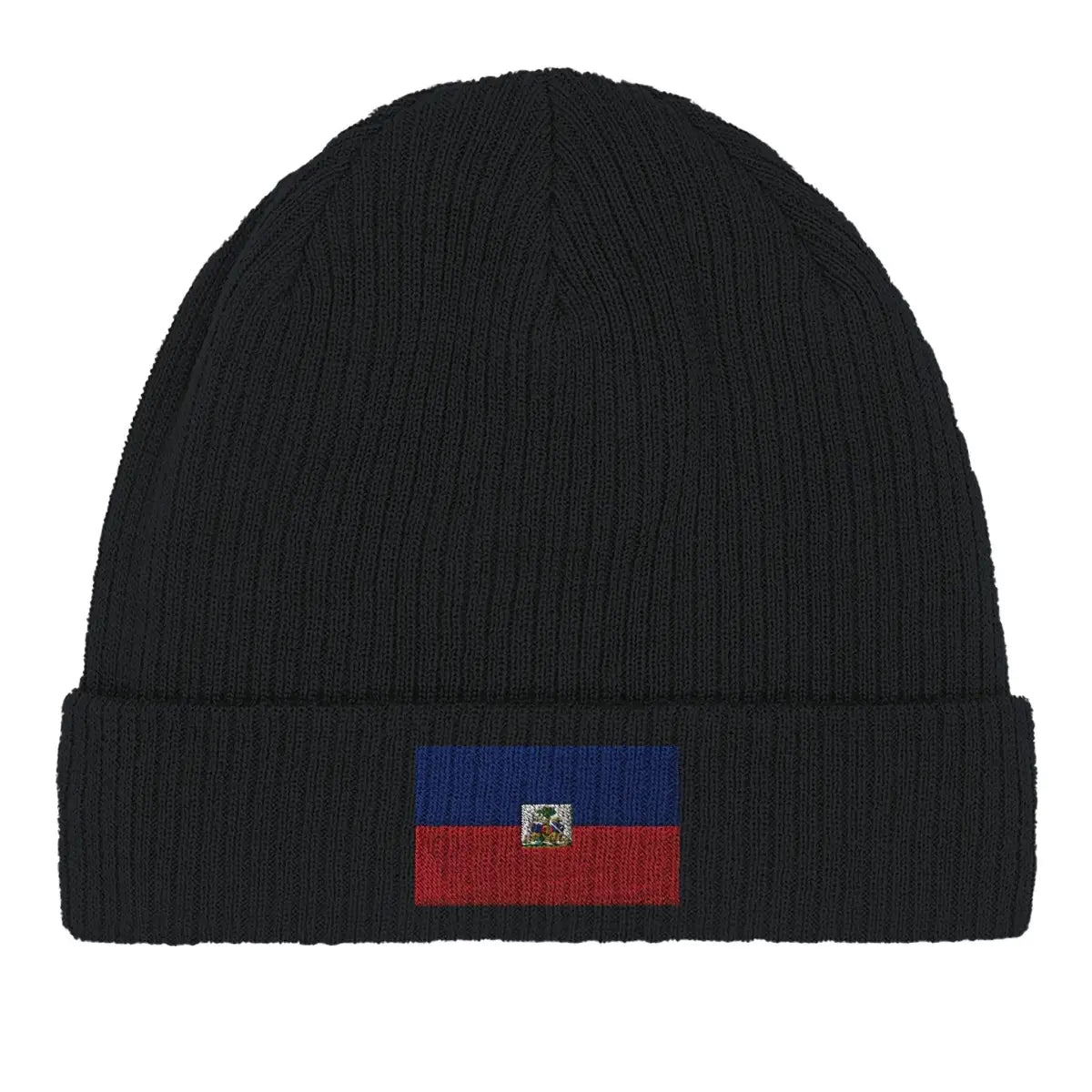 Bonnet en coton drapeau d’haïti - pixelformaflag