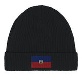 Bonnet en coton drapeau d’haïti - pixelformaflag