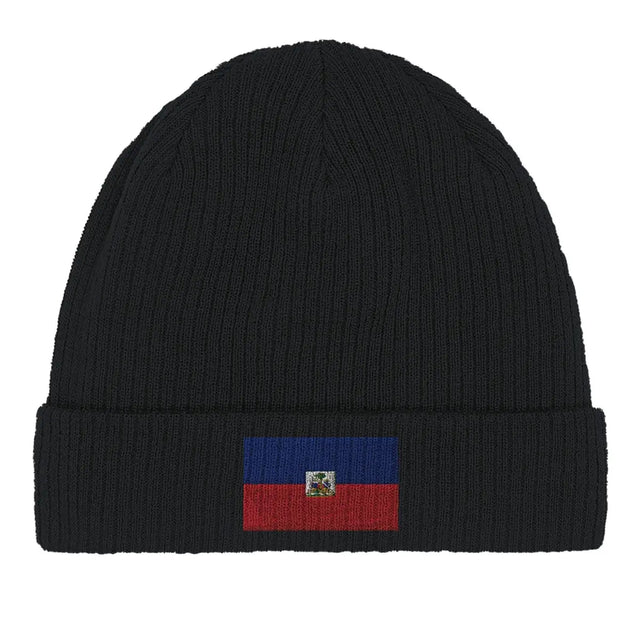 Bonnet en coton drapeau d’haïti - pixelformaflag