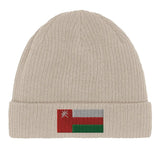 Bonnet en coton drapeau d’oman - pixelformaflag
