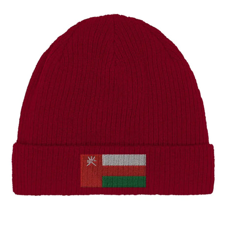 Bonnet en coton drapeau d’oman - pixelformaflag