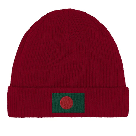 Bonnet en coton drapeau du bangladesh - pixelformaflag