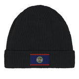 Bonnet en coton drapeau du belize - pixelformaflag