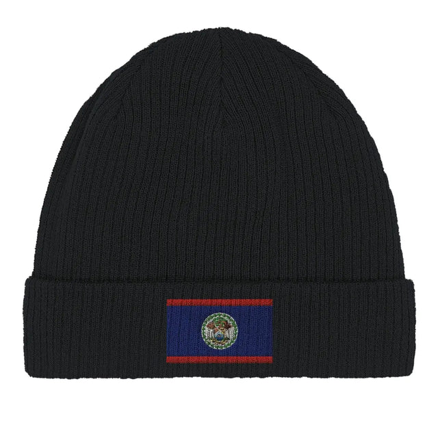 Bonnet en coton drapeau du belize - pixelformaflag