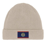 Bonnet en coton drapeau du belize - pixelformaflag