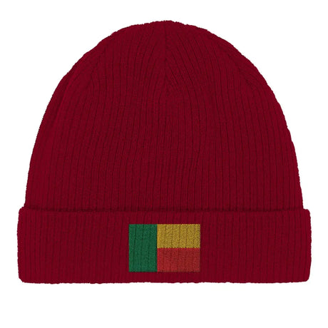 Bonnet en coton drapeau du bénin - pixelformaflag