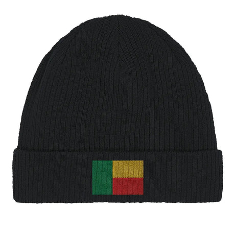 Bonnet en coton drapeau du bénin - pixelformaflag