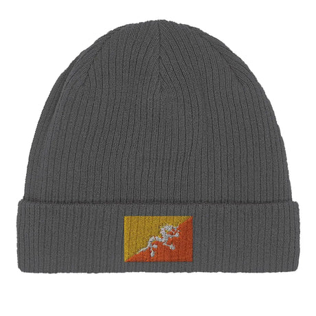 Bonnet en coton drapeau du bhoutan - pixelformaflag