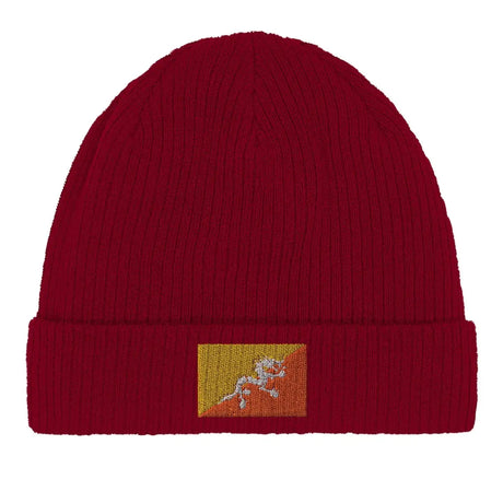 Bonnet en coton drapeau du bhoutan - pixelformaflag