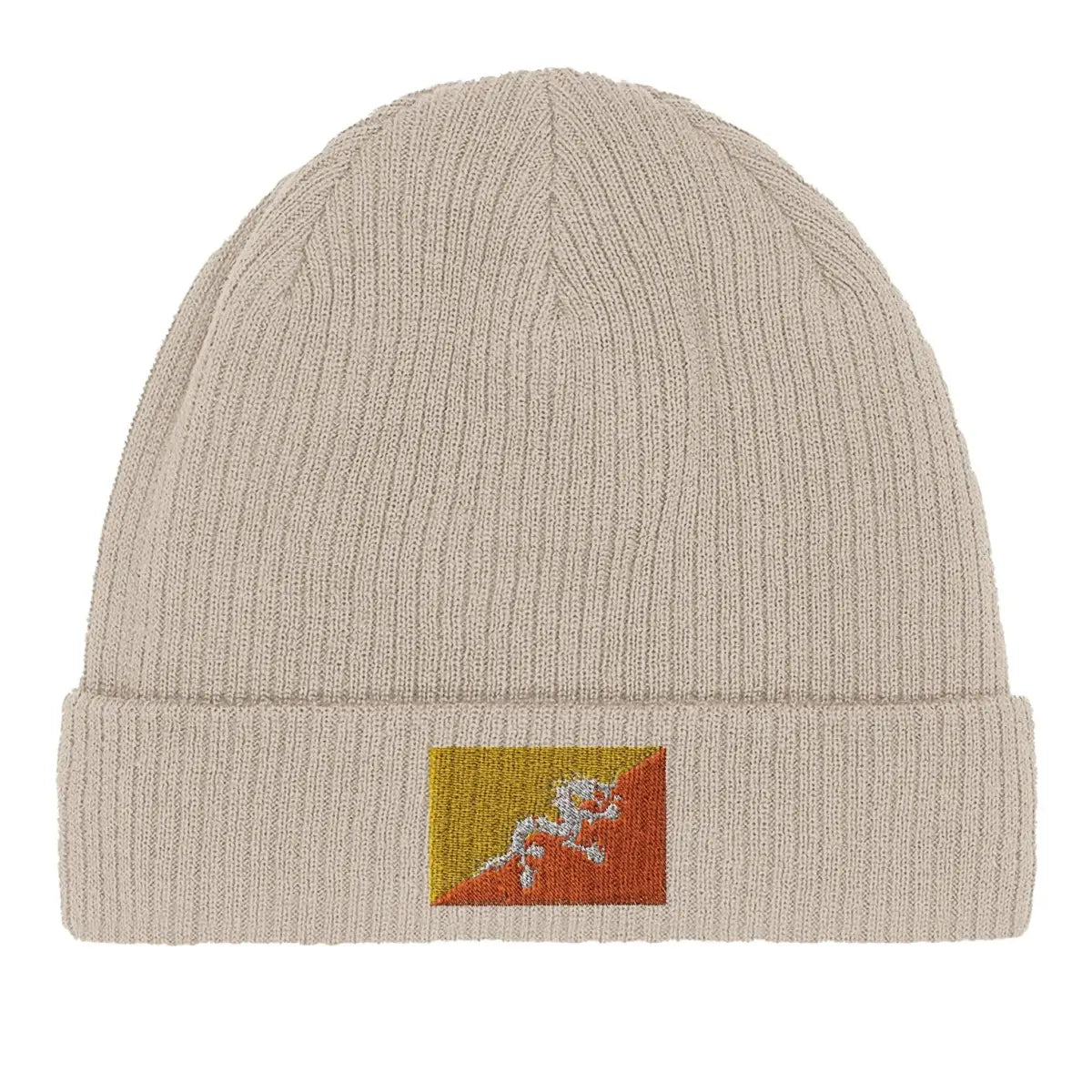 Bonnet en coton drapeau du bhoutan - pixelformaflag