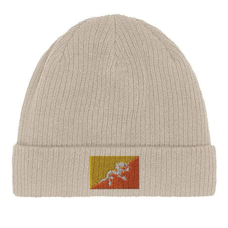 Bonnet en coton drapeau du bhoutan - pixelformaflag