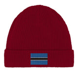 Bonnet en coton drapeau du botswana - pixelformaflag
