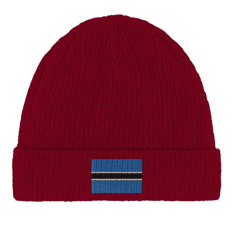 Bonnet en coton drapeau du botswana - pixelformaflag