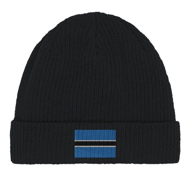 Bonnet en coton drapeau du botswana - pixelformaflag