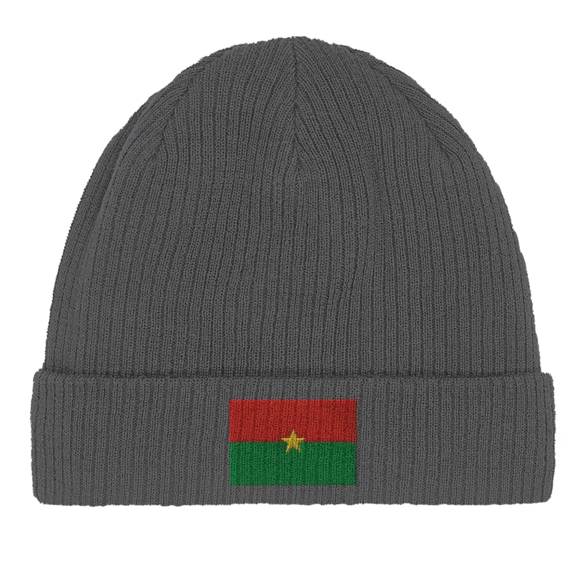 Bonnet en coton Drapeau du Burkina Faso - Pixelforma 