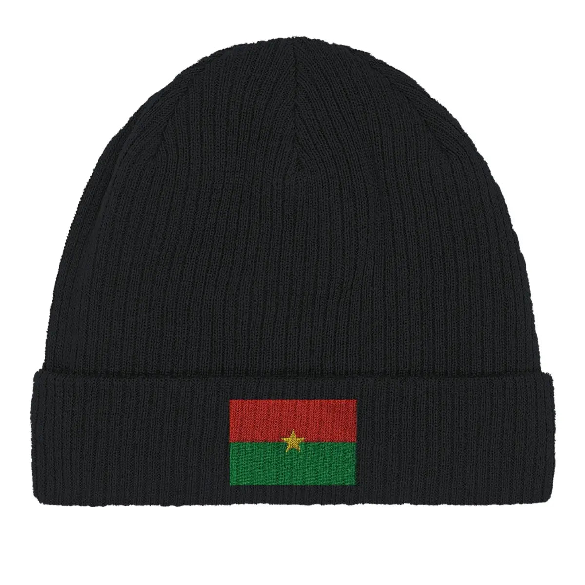 Bonnet en coton drapeau du burkina faso - pixelformaflag