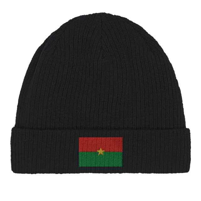 Bonnet en coton drapeau du burkina faso - pixelformaflag