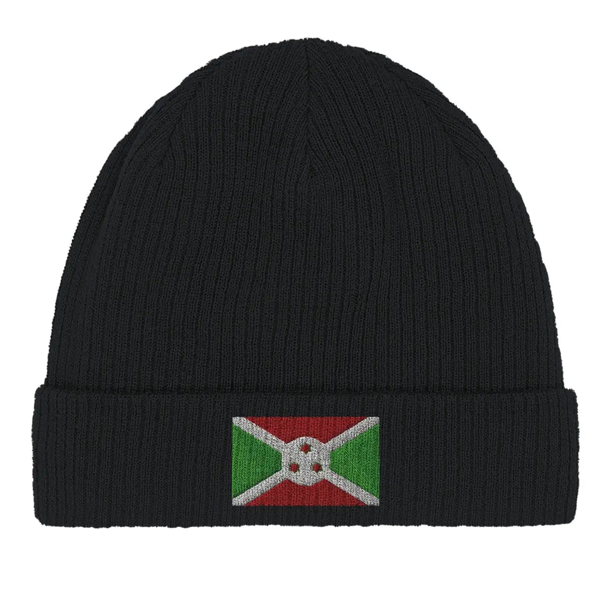 Bonnet en coton drapeau du burundi - pixelformaflag