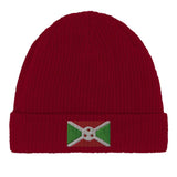 Bonnet en coton drapeau du burundi - pixelformaflag