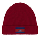 Bonnet en coton drapeau du cambodge - pixelformaflag