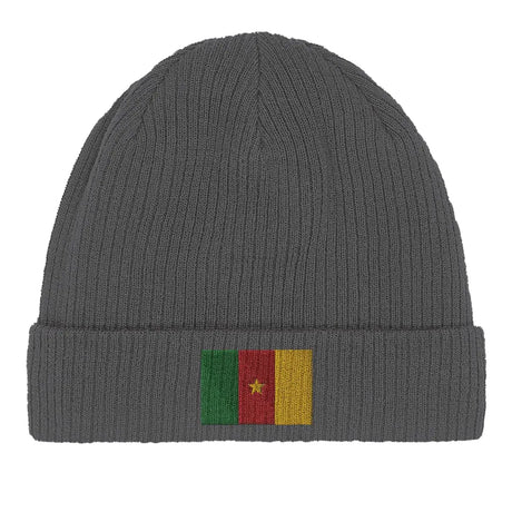 Bonnet en coton Drapeau du Cameroun - Pixelforma 