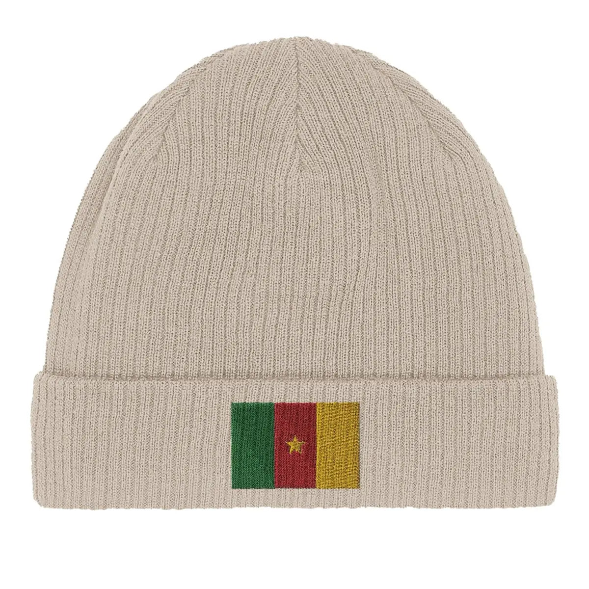 Bonnet en coton drapeau du cameroun - pixelformaflag