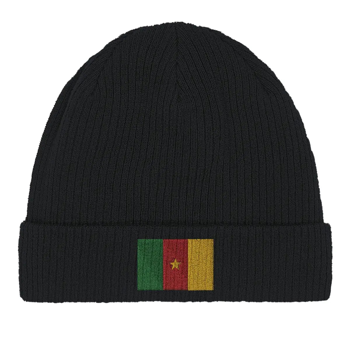 Bonnet en coton drapeau du cameroun - pixelformaflag