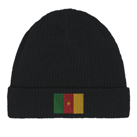 Bonnet en coton drapeau du cameroun - pixelformaflag
