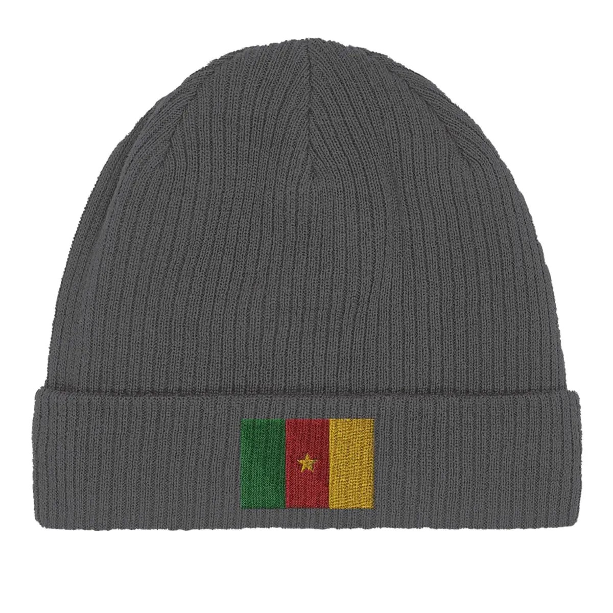 Bonnet en coton drapeau du cameroun - pixelformaflag
