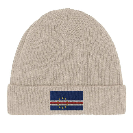 Bonnet en coton drapeau du cap-vert - pixelformaflag