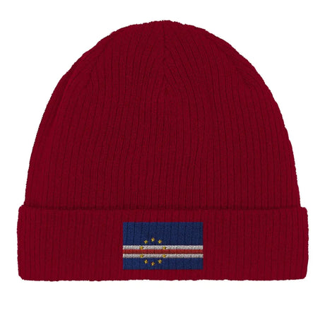 Bonnet en coton drapeau du cap-vert - pixelformaflag