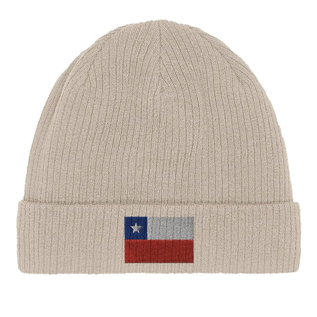 Bonnet en coton drapeau du chili - pixelformaflag