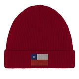 Bonnet en coton drapeau du chili - pixelformaflag