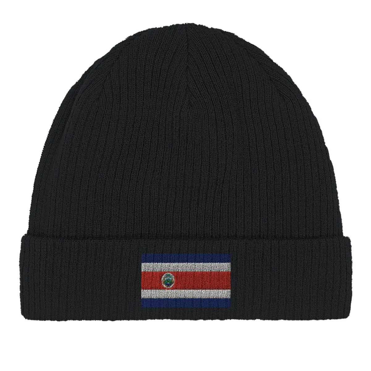 Bonnet en coton drapeau du costa rica - pixelformaflag
