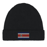 Bonnet en coton drapeau du costa rica - pixelformaflag