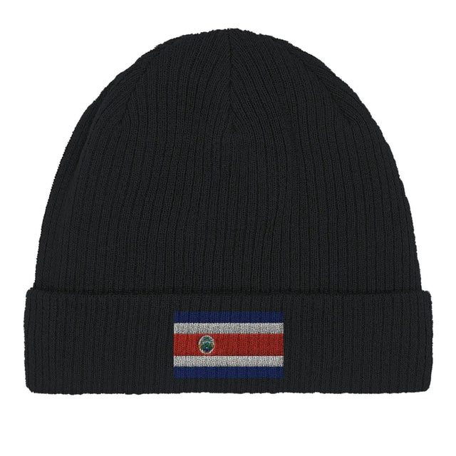 Bonnet en coton drapeau du costa rica - pixelformaflag