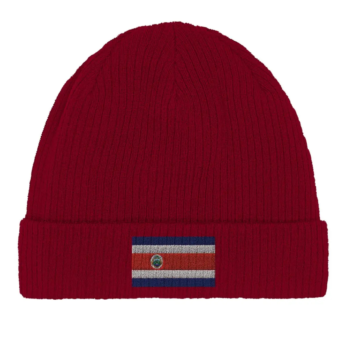 Bonnet en coton drapeau du costa rica - pixelformaflag