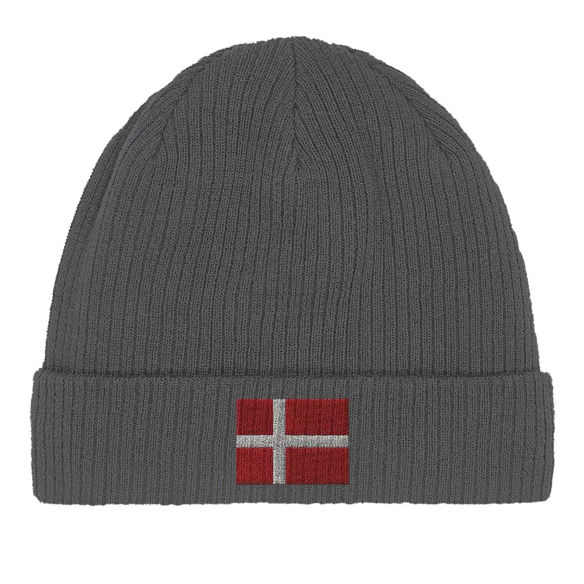 Bonnet en coton drapeau du danemark - pixelformaflag