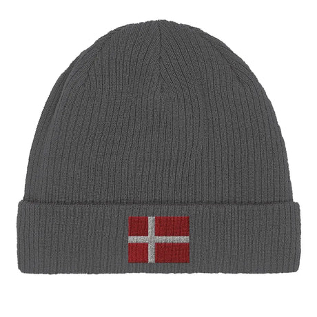 Bonnet en coton drapeau du danemark - pixelformaflag
