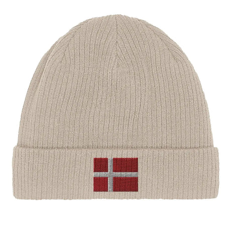 Bonnet en coton drapeau du danemark - pixelformaflag