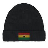 Bonnet en coton Drapeau du Ghana - Pixelforma 