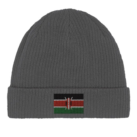 Bonnet en coton Drapeau du Kenya - Pixelforma 