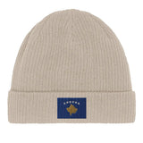 Bonnet en coton drapeau du kosovo - pixelformaflag
