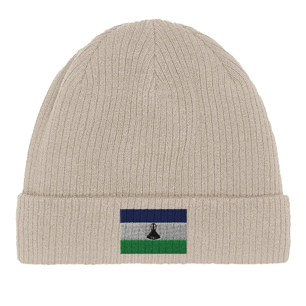 Bonnet en coton Drapeau du Lesotho - Pixelforma 