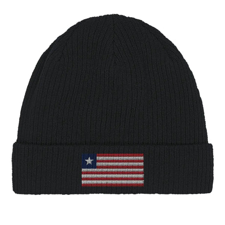 Bonnet en coton drapeau du liberia - pixelformaflag