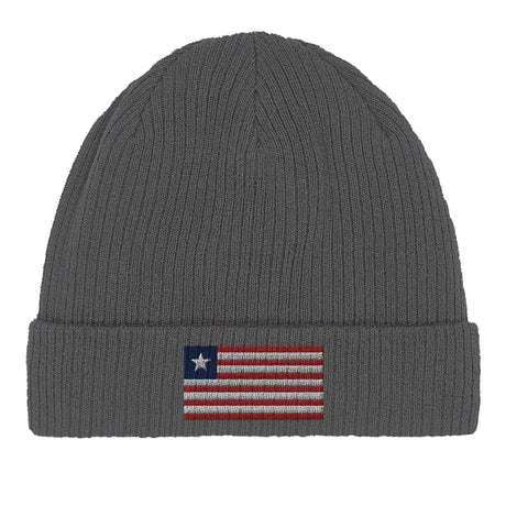 Bonnet en coton drapeau du liberia - pixelformaflag
