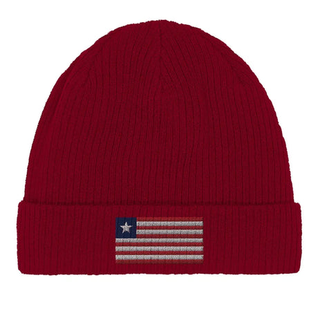 Bonnet en coton drapeau du liberia - pixelformaflag