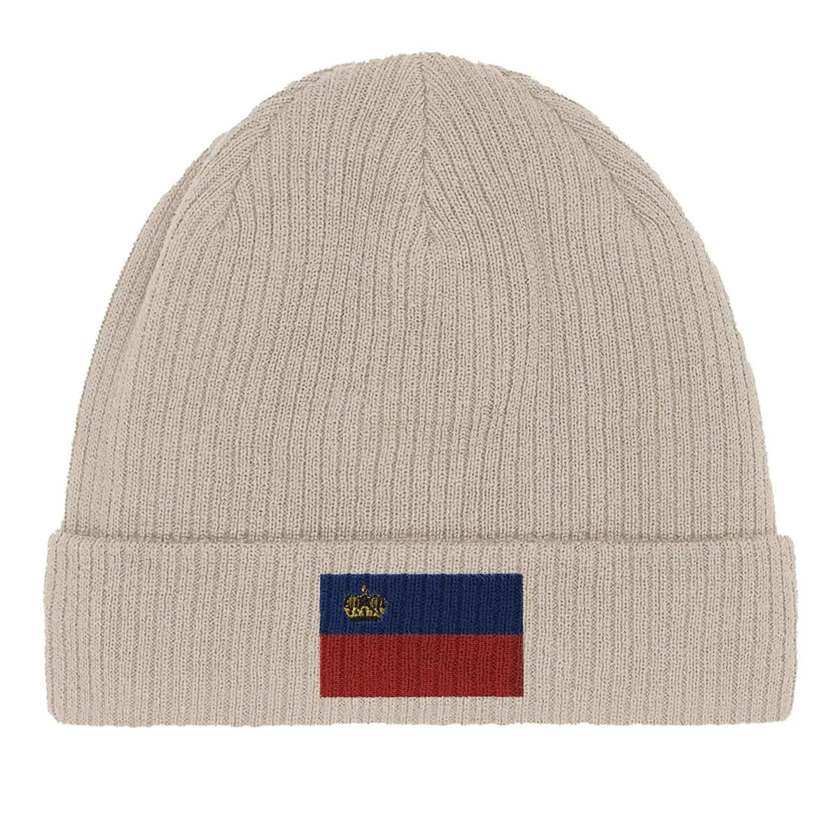 Bonnet en coton drapeau du liechtenstein - pixelformaflag
